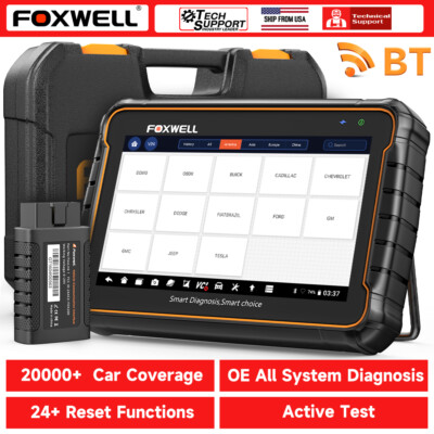 FOXWELL GT60 BT Auto Bidirectional All System Car OBD2 Diagnostic Scanner TPMS