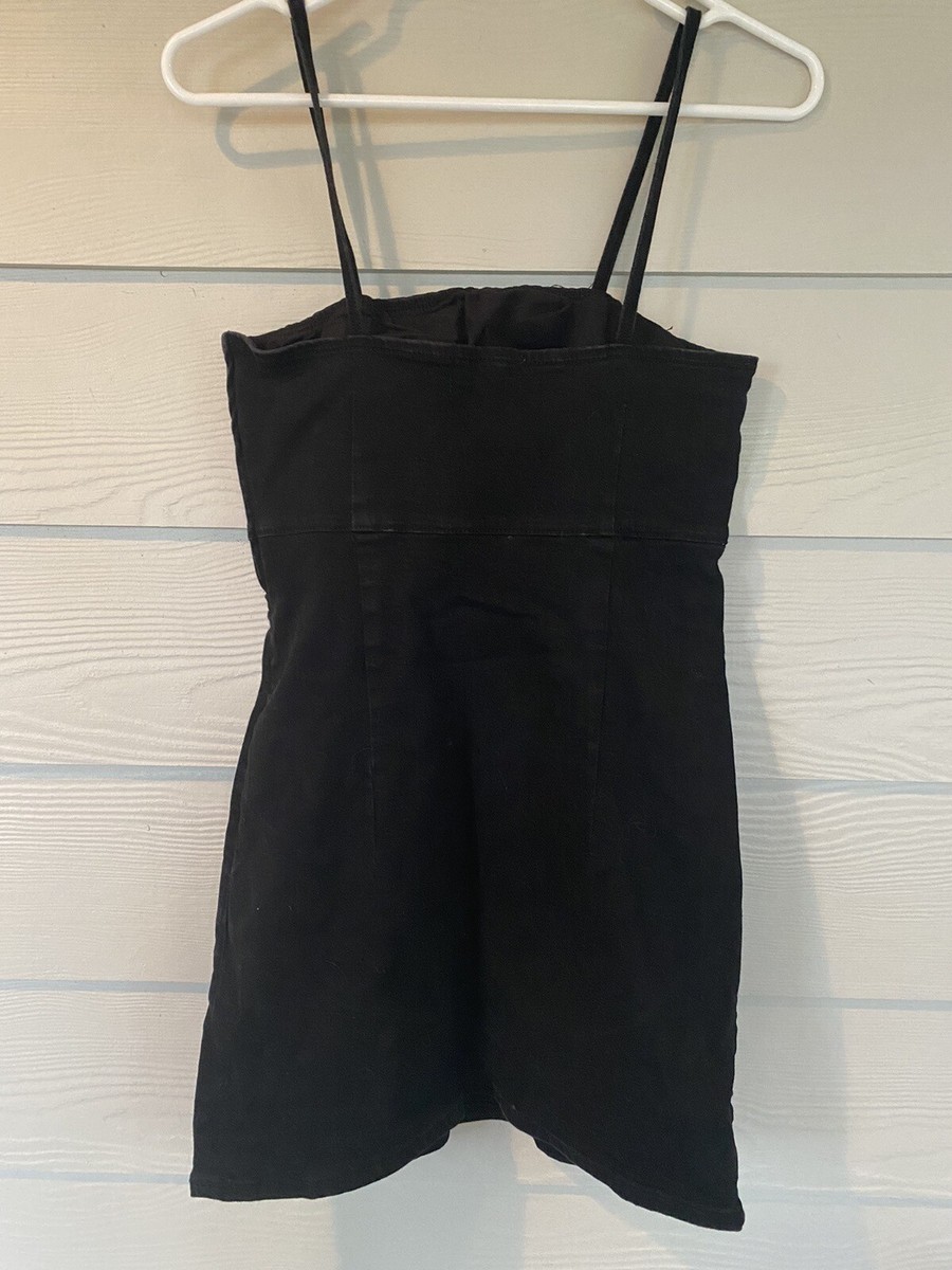 安心★関税込み★ZARA★Z1975 STRAPPY DENIM MINI DRESS Z1975 MINI DENIM DRESS - Mid-blue | ZARA United States