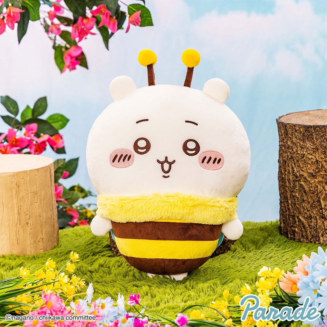 Chiikawa Rabbit Hachiware Big Plush Toy Doll 35cm Bee ver. Parade