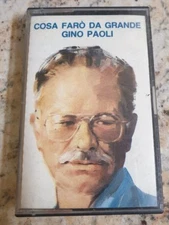 GINO PAOLI Cosa faro' da grande mc cassette k7 USATA 