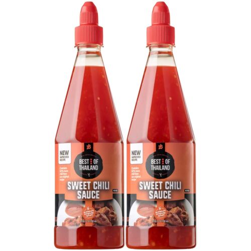 Best of Thailand Sweet Chili Sauce | 2 Bottles of 23.65oz Real Authentic Asia...
