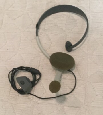 Microsoft Xbox Wired Mono Headset With Mute And Volume Controls OEM  Official