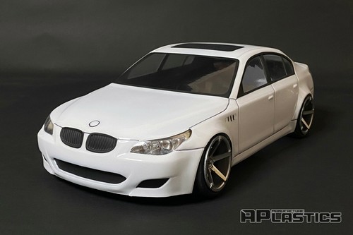 RC Body Car Drift Touring 1:10 BMW E60 5 E 60 Stock style APlastics New Shell - Picture 5 of 12