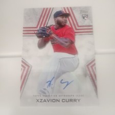 2023 Topps Series 1 - Baseball Stars Autographs #BSA-XZC Xzavion Curry (AU, RC)