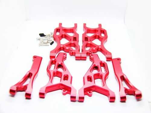 Torre Ammortizzatore Anteriore In Alluminio Rosso GPM Racing Per Arrma Typhon 1/8 6S BLX - MAY028-R
