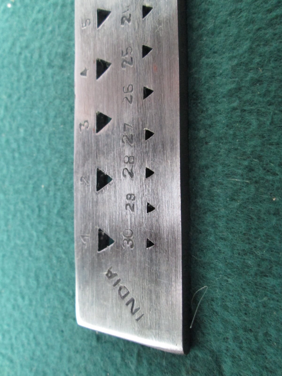 30 Triangular Hole Drawplate Jewelers Wire Draw Plate Jewelry Craft Shaping Tool eBay