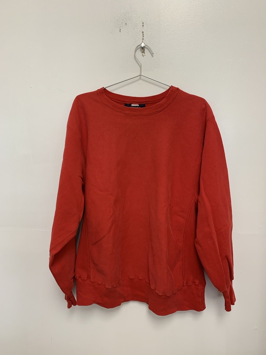 Vintage Lands End Champion Reverse Weave Sweatshirt Mens L 