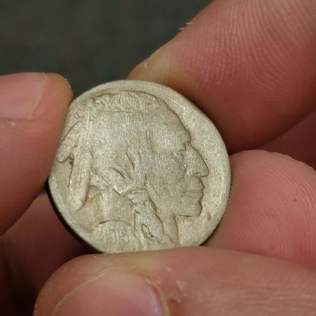 1915-S 5c Indian Head Buffalo Nickel - AU/UNC Detail - SKU-Z4760