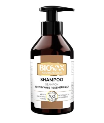 L BIOTICA Biovax Intensive Regenerating Shampoo Natural Oils - Argan, Macadamia