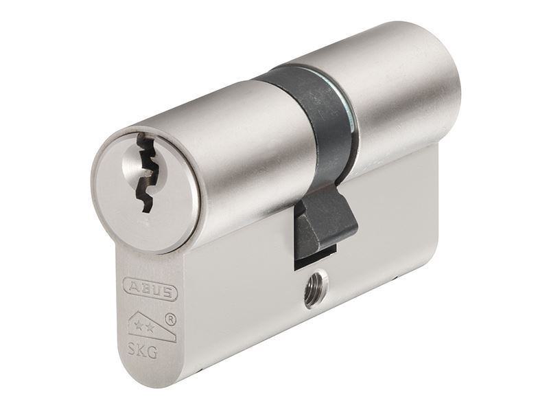 ABUS Mechanical - E60NP Euro Double Cylinder Perla in nichel 40mm / 45mm