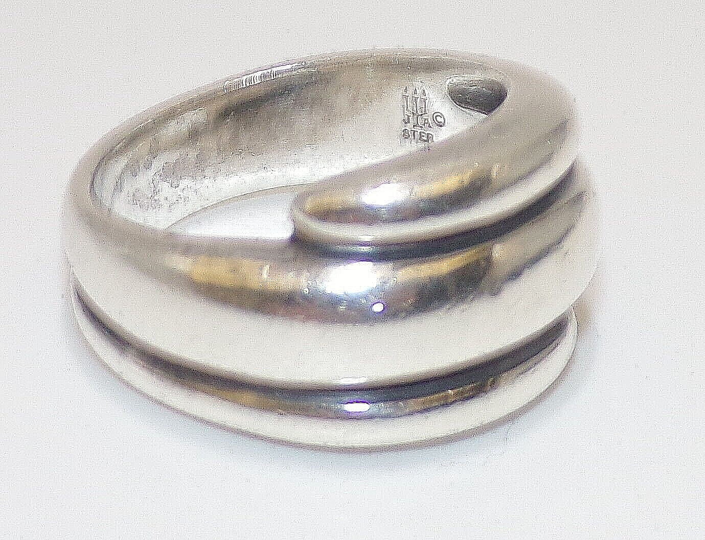 James Avery STERLING SILVER Wrap  BAND RING Sz 9