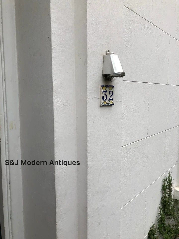 Davey & Co Style Industrial Bulkhead Light Vintage Antique Ship Lamp Solid Brass - Image 4 of 4