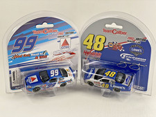 Team Caliber 2002 (2) Cars #48 & #99 NEW IN PACKAGE NASCAR Lowe’s Jimmy Johnson