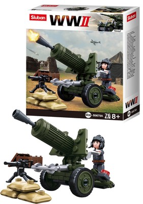 SLUBAN steckbausteine WWII-Carri armati italiani 2in1 m38-b0711