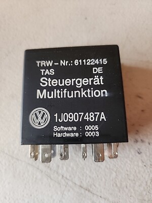 OEM 99-05 VW Jetta Passat MK4 Multi Function Relay 1J0907487A Used
