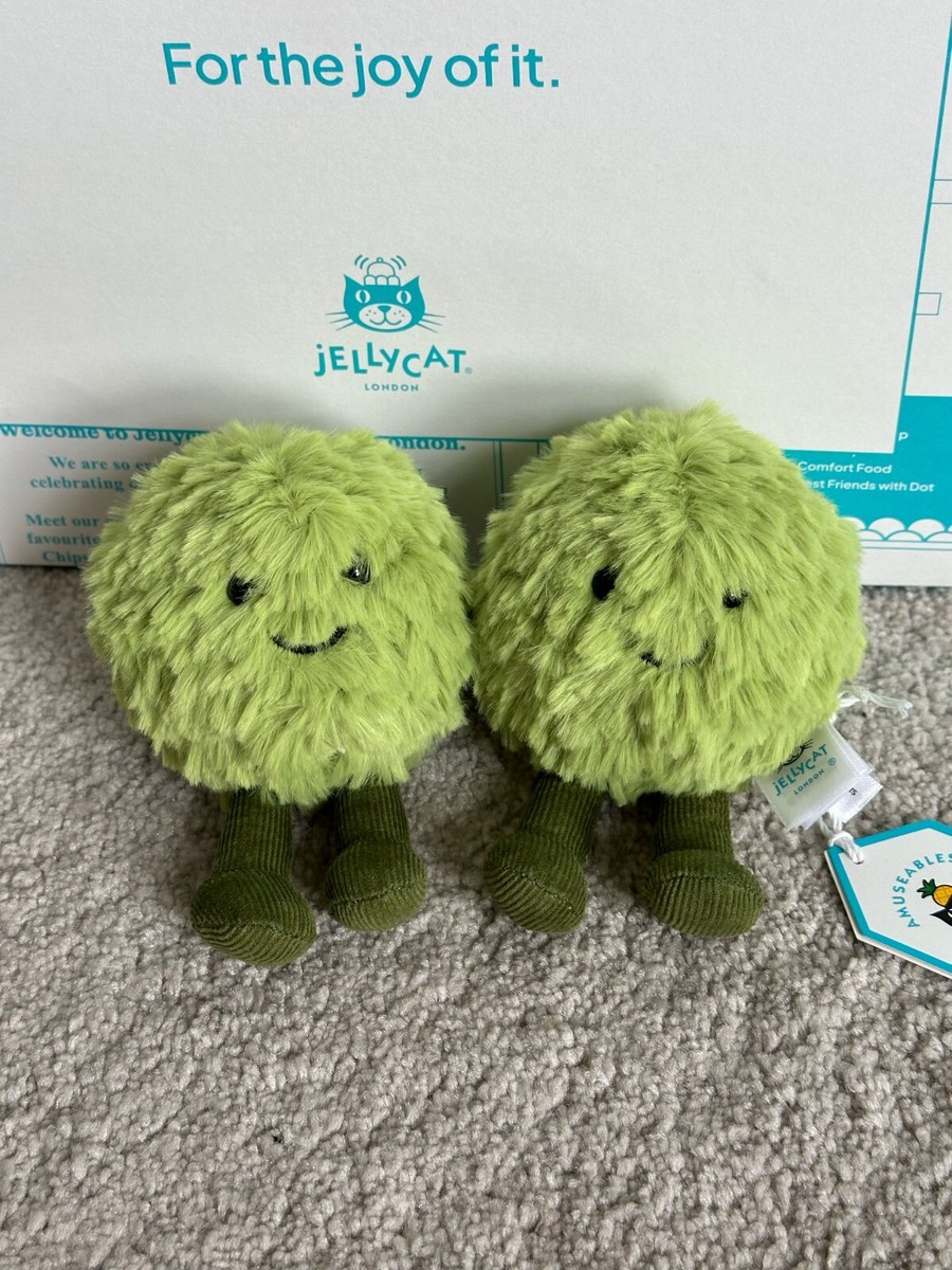 WORLD EXCLUSIVE* Jellycat Fish & Chips London Selfridges Full Set