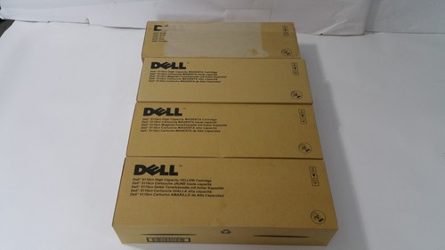 4X Genuine Dell 5110CN CMY GD900 KD557 JD750 High Capacity Cartridge Toner - Picture 6 of 6