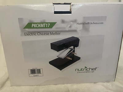Nutrichef Electric Cheese Melter Swiss Style Raclette Cheese Melter Server