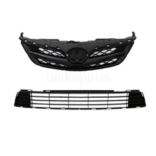 For 2011 2012 2013 Toyota Corolla Front Upper & Lower Bumper Grille Assembly Set