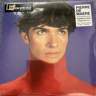 PIERRE DE MAERE ''REGARDE-MOI'' SPECIAL EDITION AUS WEISSEM VINYL NEU / NEW SEALED