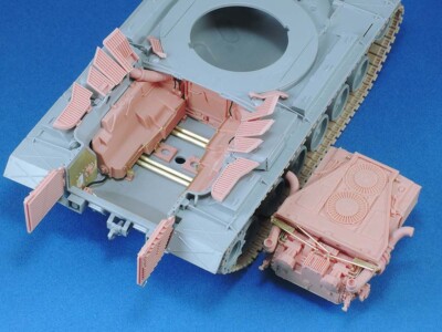MW22 LEGEND 1344 AVDS-1790 ENGINE & COMPARTMENT SET II (FOR DRAGON M48/M60 SERIE
