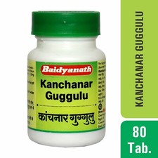 Baidyanath Kanchnar Guggulu 80 TABS X 3  240 TABLETS FREE SHIP