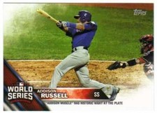 ADDISON RUSSELL 2016 Topps Cubs World Series Champions Box Set #WS-11 ID:2503