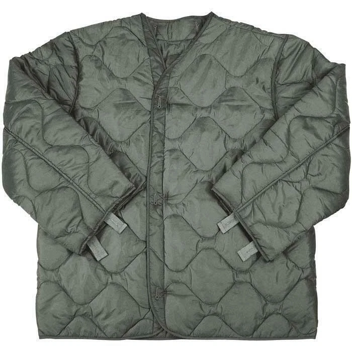 New Genuine USGI Military M65 Field Jacket Liner New M-65 Quilted, Size XX-Small