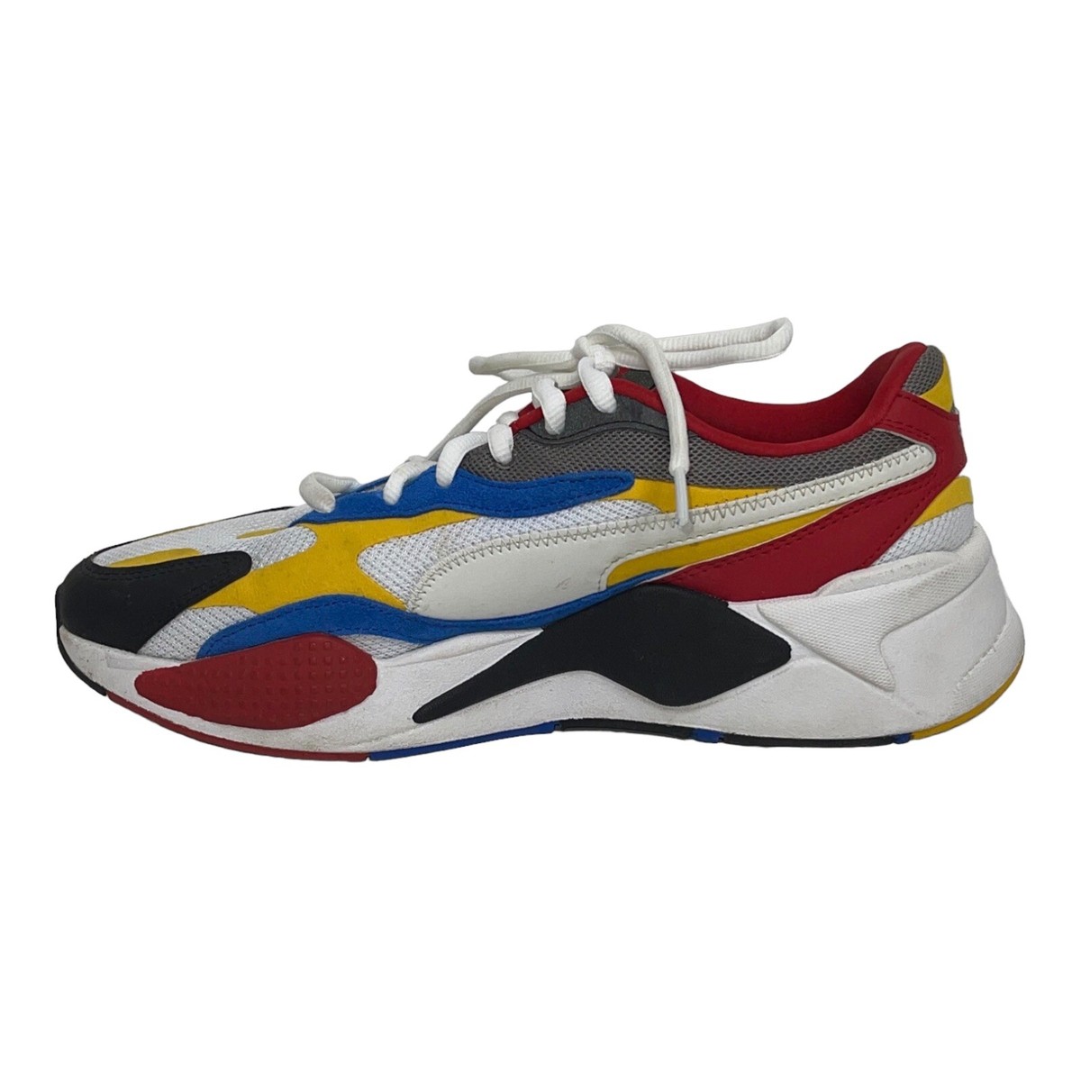 Puma RS-X3 Puzzle Extreme Red Yellow Blue White Running