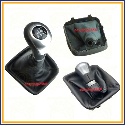 Pomello Leva Cambio Cuffia MERCEDES CLASSE A W168 1997>2004 In Pelle Sintetica