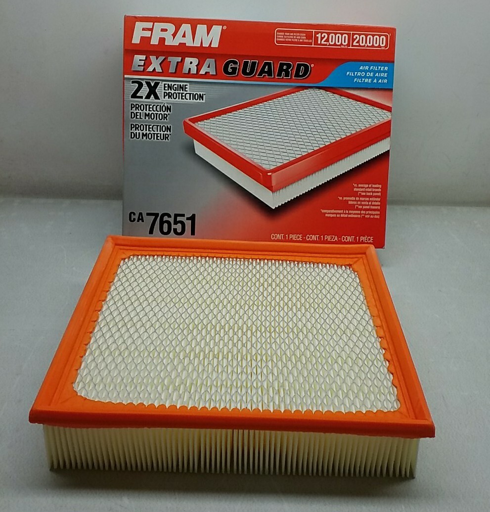 CA7651 Fram Extra Guard Automotive Engine Air Filter Made In Mexico CA7651