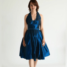 Antique/Vintage Loma Leads 50's Prom Dress -- S