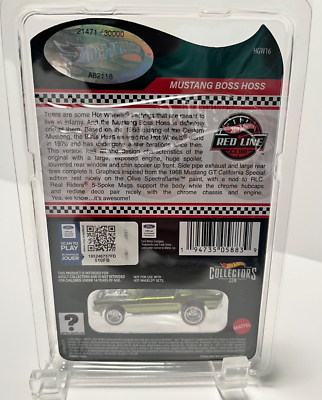 Mattel Hot Wheels 2022 RLC Mustang Boss Hoss Exclusive #21471 | eBay