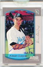 2006 BOWMAN ORIGINALS #86 ADRIAN GONZALEZ AUTOGRAPH RC BUYBACK #462/976, DODGERS