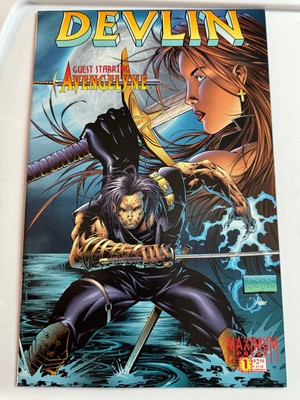 Devlin #1 Maximum Press Comics 1996 NM Rob Liefeld Avengelyne