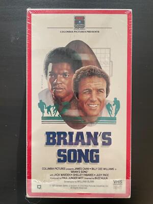 Brian's Song VHS Tape James Caan RCA Columbia Pictures Sealed 1986