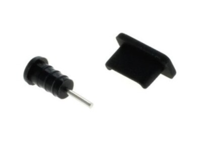 OTB Staubschutz Kappen Set für Huawei Stöpsel für USB-C und Kopfhöreranschluss
