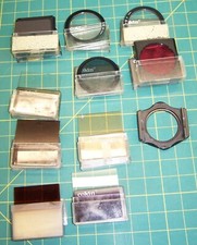 Cokin Chromofilter Lot w/Adapters and Cases Made in France