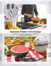 Affetta Anguria In Acciaio Inox, Taglia Anguria, Anguriello - Foto 13