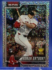 2026 Topps Series 1 Celebration Roman Anthony Confetti RC #189 Red Sox Rookie