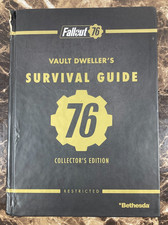 Fallout 76 Vault Dweller  s Survival Guide Collectors Edition 2018 Hardcover Book