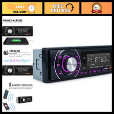 Bluetooth Car Radio Single Din MP3 Player - Hands-Free Calling, FM/USB/TF/AUX, 7