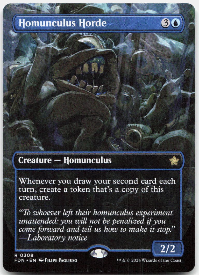 Homunculus Horde (Borderless) [FDN - 308]NM