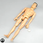 1:6 scale Hasbro GI Joe 1996 Male Nude Body w/ Black Flattop Hair 12" Figure