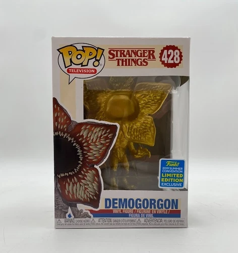 Funko Pop Stranger Things Demogorgon Gold #428 2019 Summer Convention