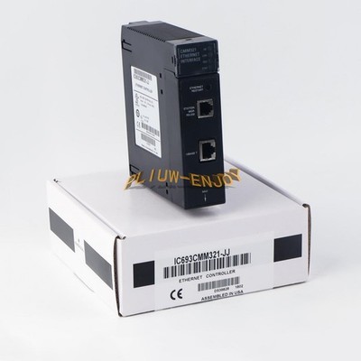 1PC NEW EMERSON ETHERNET CONTROLLER MODULE IC693CMM321-JJ