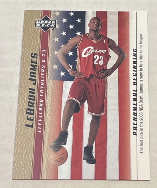2003-04 Upper Deck Lebron James Phenomenal Beginning - LeBron