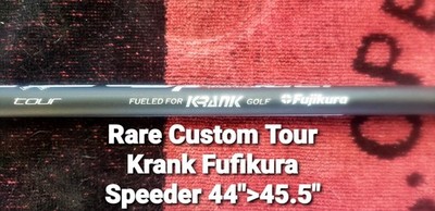 Rare Krank Fufikura Speeder 65gm X Pured 6.1fm 46'' Remax Long Dr.Shaft Jumbo Max