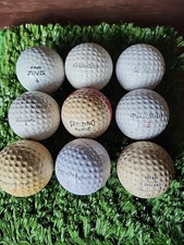 Vintage Golf Ball 6 Lot Of 9 Golf Balls Multiple Brands 60'-70's-1,90's