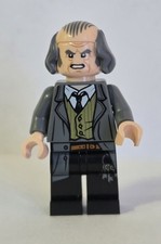 LEGO HP140 Argus Filch Minifigure Set 75953 Harry Potter Bald On Top